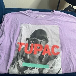 Target Lilac Tupac Graphic Tee